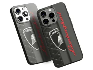 Lamborghini Custodia Silicone Telefono Stile Resistente
